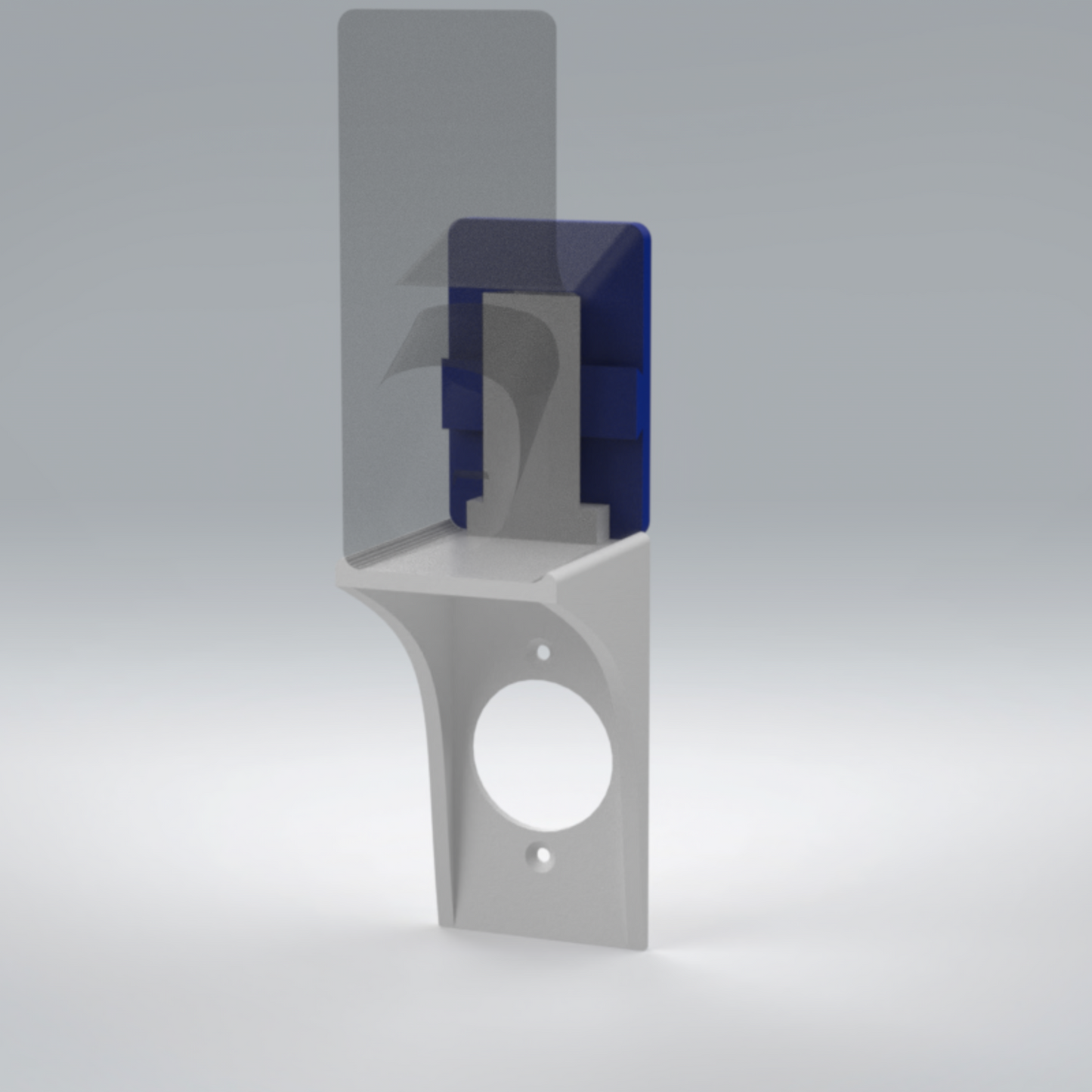 Mounting Bracket for Charging Cable Organizer - NEMA Outlets