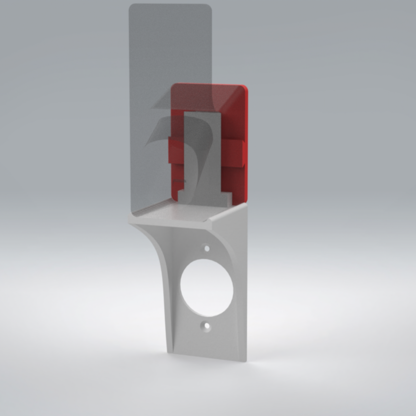 Mounting Bracket for Charging Cable Organizer - NEMA Outlets