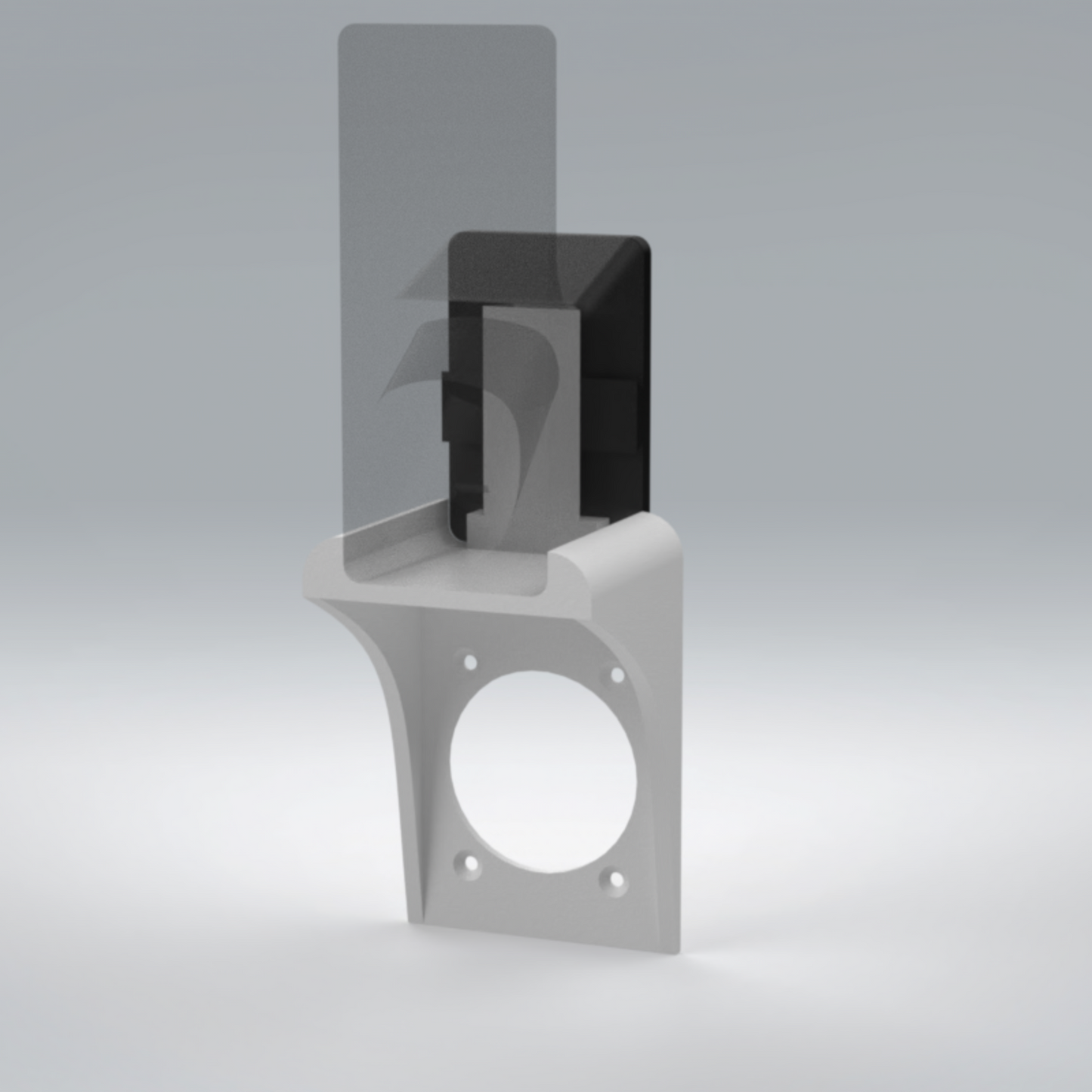 Mounting Bracket for Charging Cable Organizer - NEMA Outlets