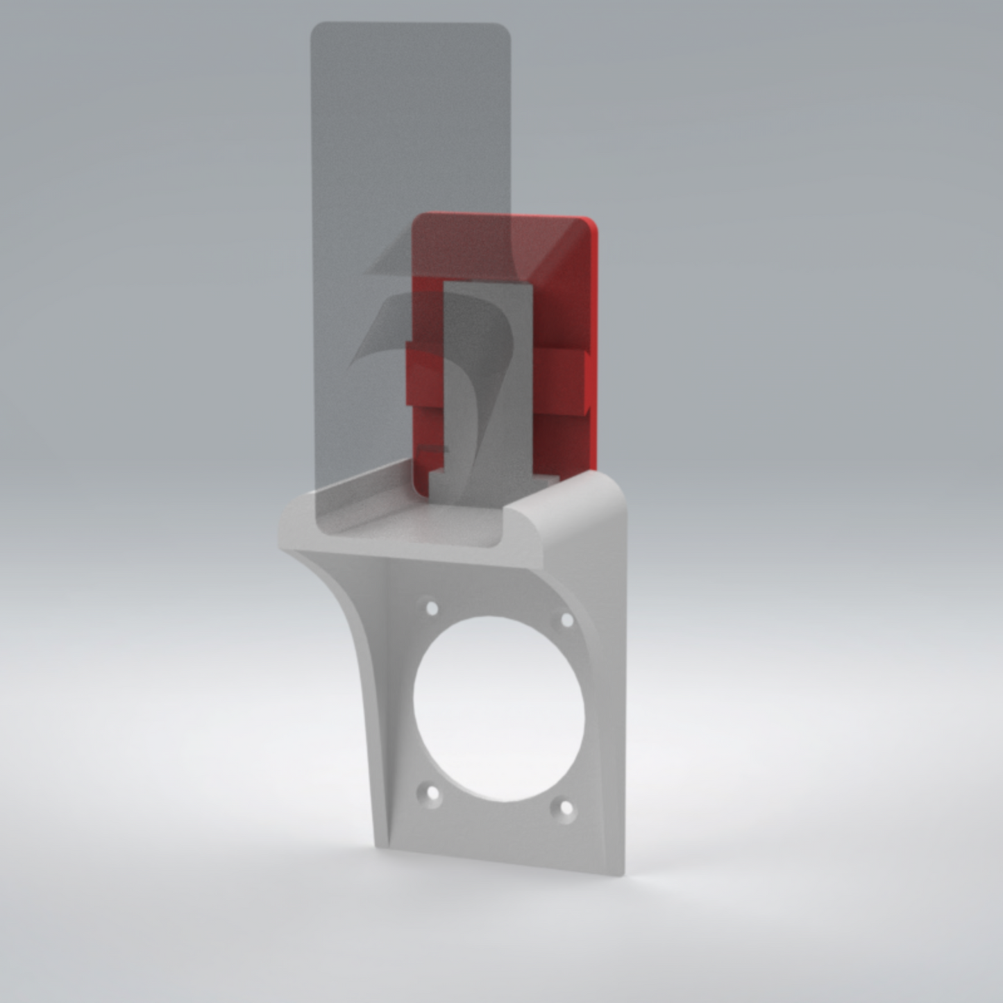 Mounting Bracket for Charging Cable Organizer - NEMA Outlets