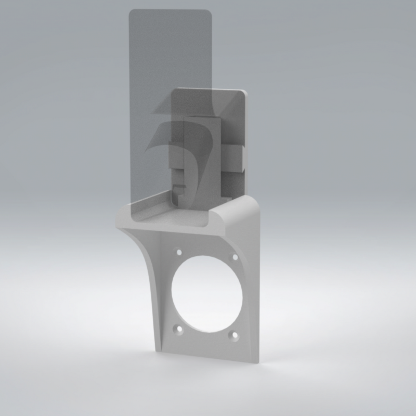 Mounting Bracket for Charging Cable Organizer - NEMA Outlets