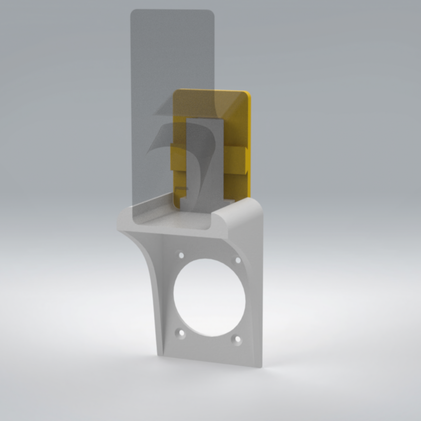 Mounting Bracket for Charging Cable Organizer - NEMA Outlets