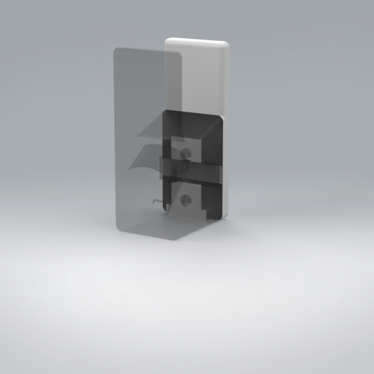 Mounting Bracket for Charging Cable Organizer - Adhesive Mount