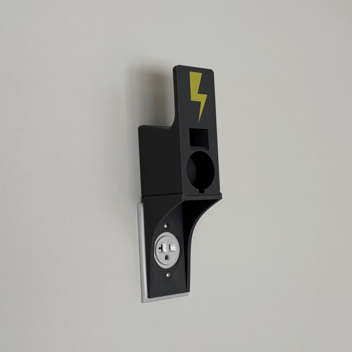 Mounting Bracket for Charging Cable Organizer - NEMA Outlets