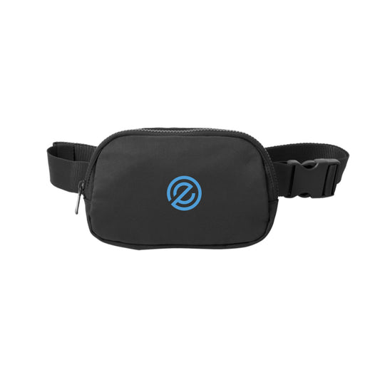 Electric Vehicle Gear Embroidered Port Authority Matte Hip Pack Hat: Black