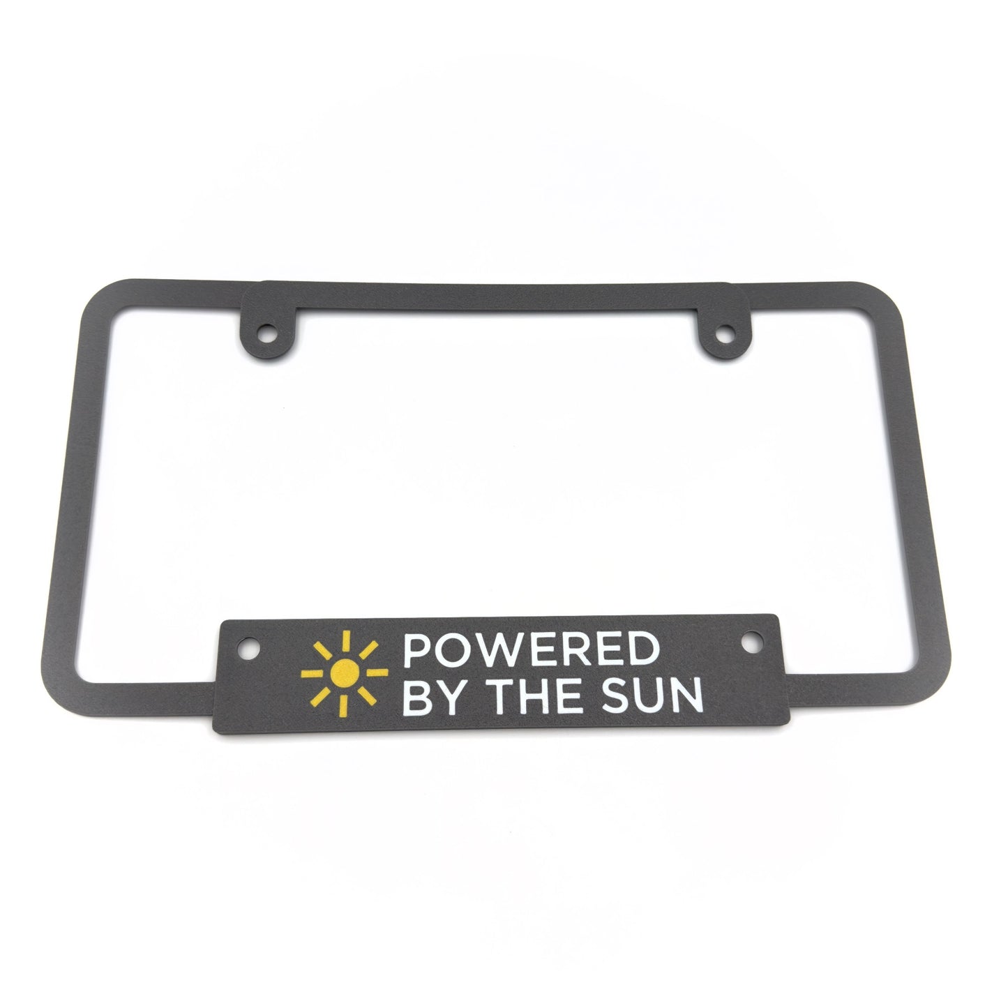Customizable License Plate Frame