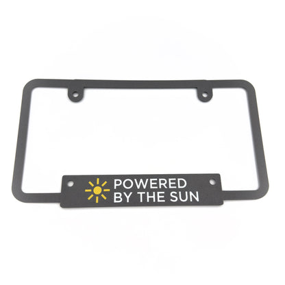 Customizable License Plate Frame