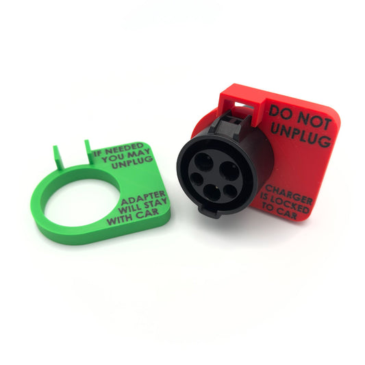 Message Charger Locking Ring Bundle for Tesla/J1772 Adapter