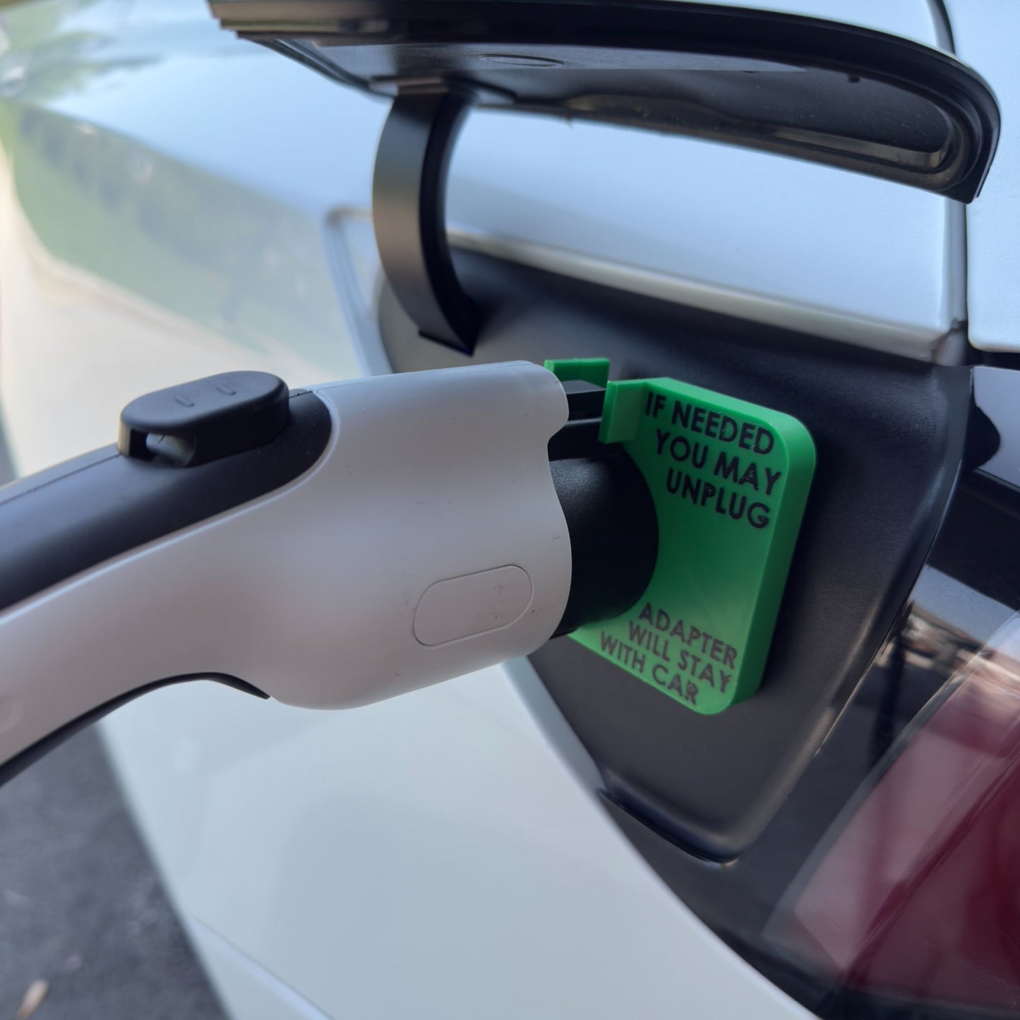 Message Charger Locking Ring for Tesla/J1772 Adapter