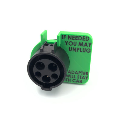 Message Charger Locking Ring for Tesla/J1772 Adapter