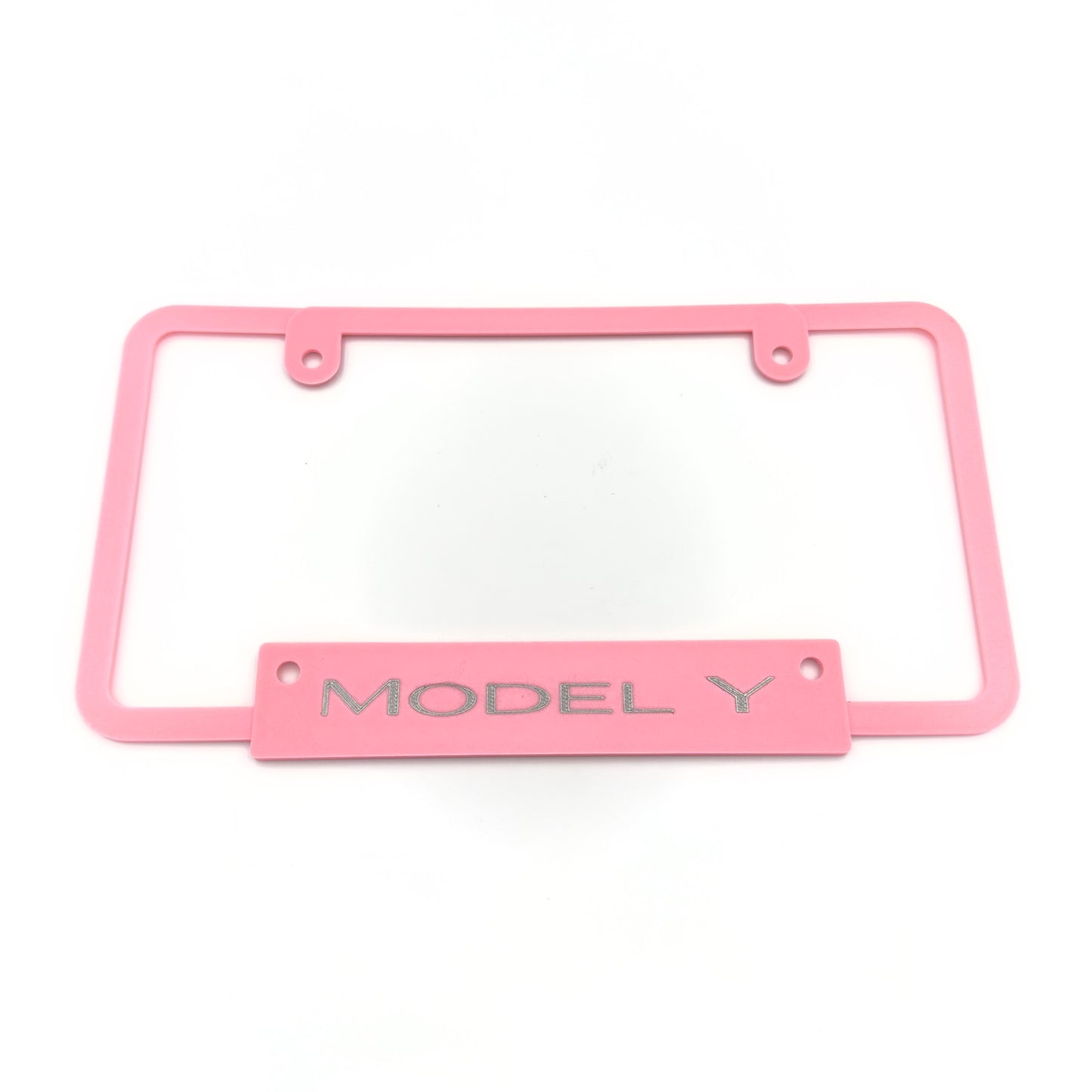 Customizable License Plate Frame