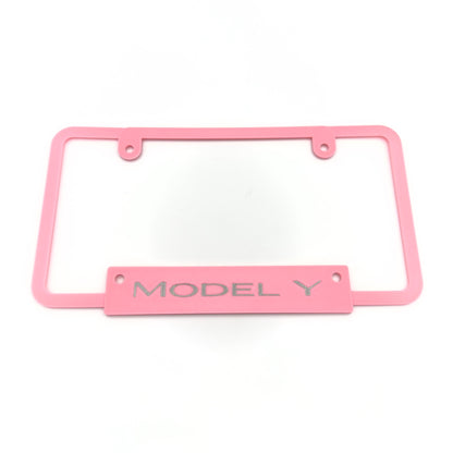 Customizable License Plate Frame