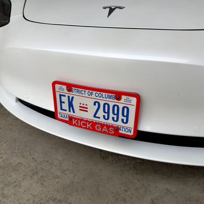 Customizable License Plate Frame