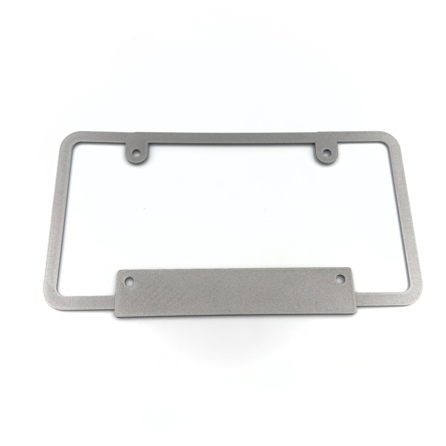 Customizable License Plate Frame